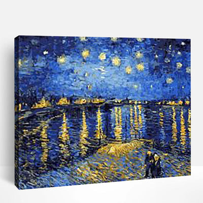 Starry Night Over The Rhône Van Gogh’s | Paint By Numbers