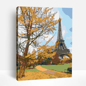 Paris in Autumn | Paint By Numbers