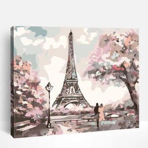 Paris Garden View | Paint By Numbers