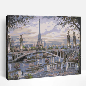 Eiffel Tower From Distance | Paint By Numbers