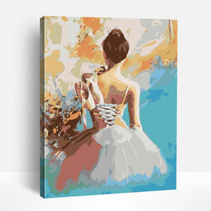 Ballerina with Ballet Shoes | Paint By Numbers