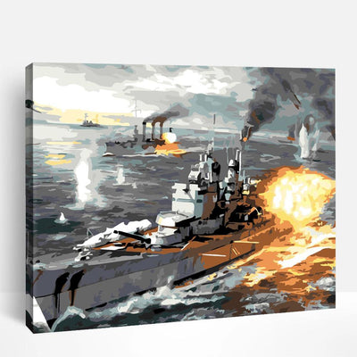 Battleship | Paint By Numbers