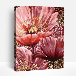 Pink Blooms | Paint By Numbers