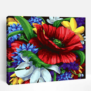 Vibrant Flower | Paint By Numbers