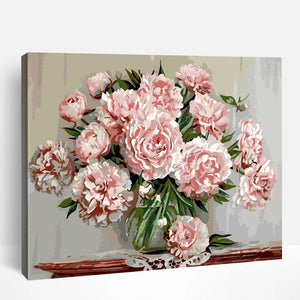 Pink Flower | Paint By Numbers