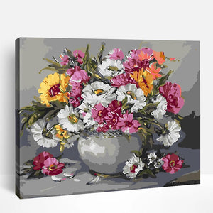 Colorful Flowers | Paint By Numbers