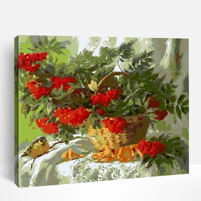 Red Flowers | Paint By Numbers