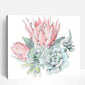 Succulents | Paint By Numbers