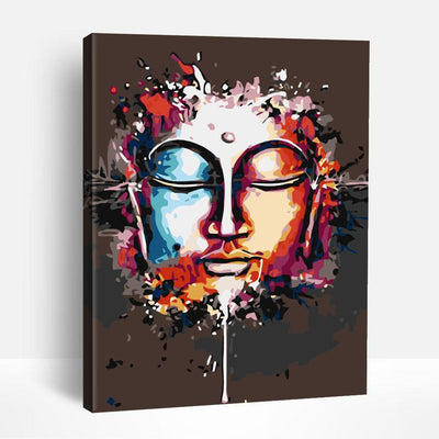 Buddha Abstract Art | Paint By Numbers