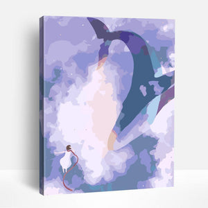 Dreamscape Whale | Paint By Numbers