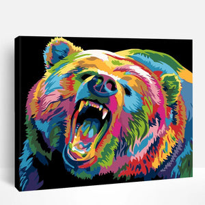 Colorful Bear | Paint By Numbers