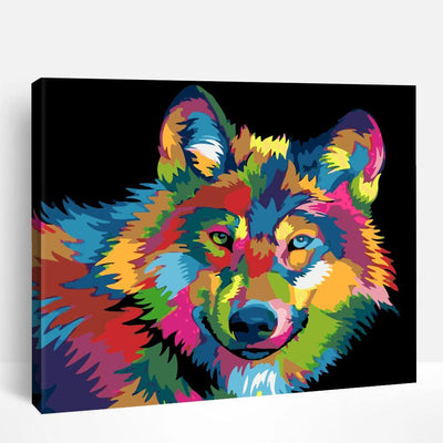 Colorful Fox | Paint By Numbers