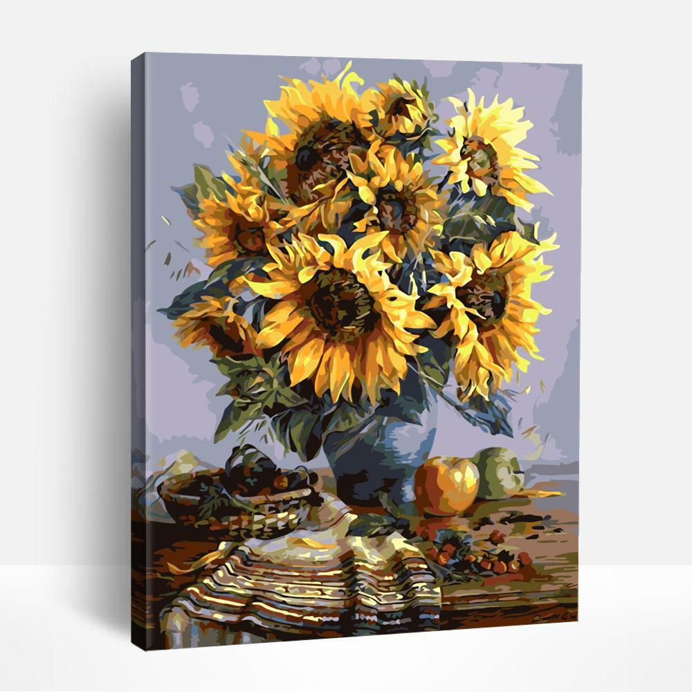 SunFlower Bouquet | Paint By Numbers