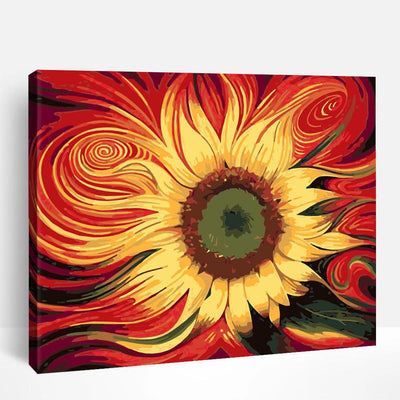 Gorgeous Sunflower | Paint By Numbers