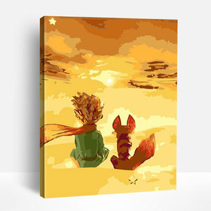 The Little Prince with Fox | Paint By Numbers