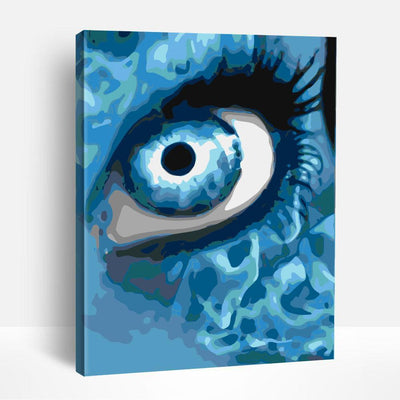 Blue Eyes | Paint By Numbers