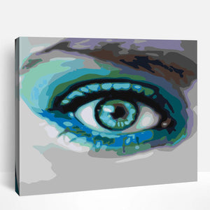 Aqua Eyes | Paint By Numbers