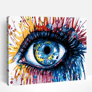 Pop Art Eye | Paint By Numbers