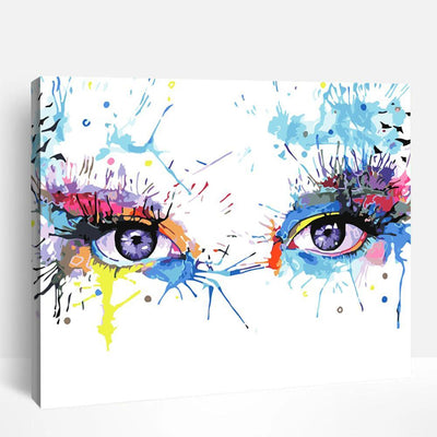 Vibrant Eyes | Paint By Numbers