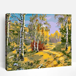 Outback Trees | Paint By Numbers