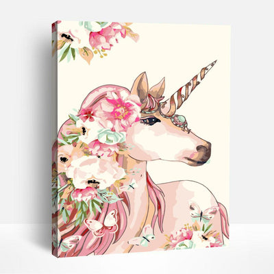 Pink Unicorn | Paint By Numbers