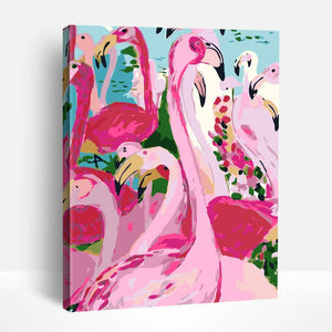 Flamingo Pack | Paint By Numbers