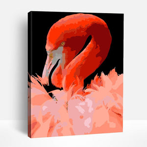 Flamingo Close-up | Paint By Numbers