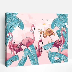 Flamingo Wonderland | Paint By Numbers