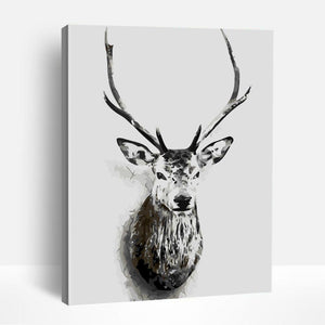 Moose Head | Paint By Numbers