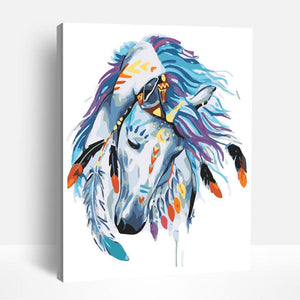 Totem Horse | Paint By Numbers