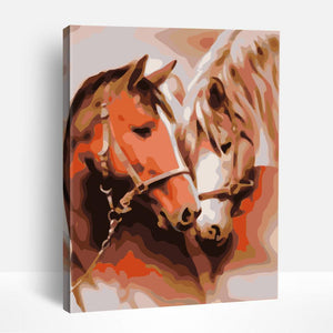 Horses in Harmony | Paint By Numbers