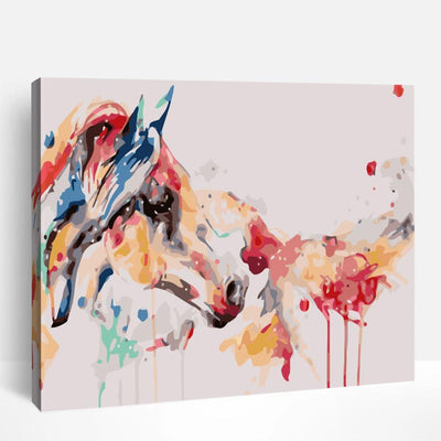 Abstract Horse | Paint By Numbers