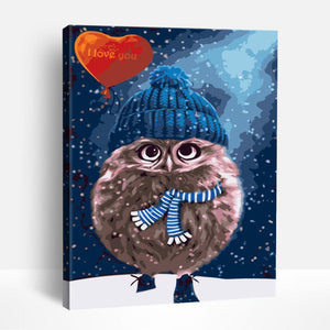 I Love You Owl | Paint By Numbers