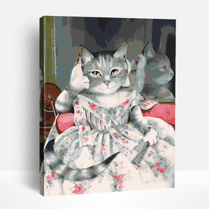 Cat Lady | Paint By Numbers