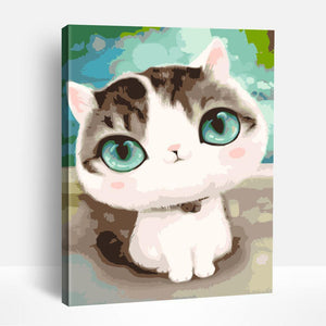 Cute Kitty | Paint By Numbers
