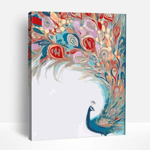 Floral Peacock | Paint By Numbers