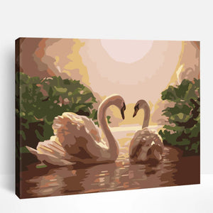 Swan Romance | Paint By Numbers