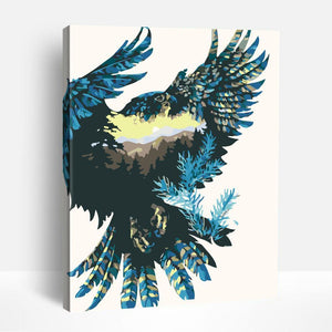 Eagle Landscape | Paint By Numbers