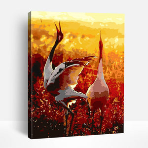 Two Cranes | Paint By Numbers