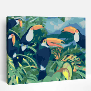 Toucans | Paint By Numbers