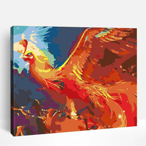 Fire Phoenix | Paint By Numbers