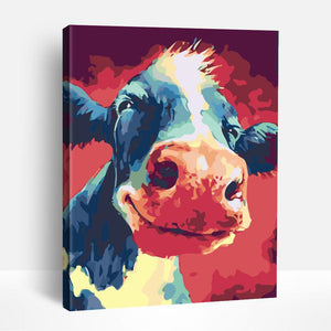 Happy Cow | Paint By Numbers