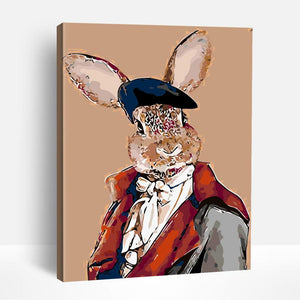Rabbit Artist | Paint By Numbers