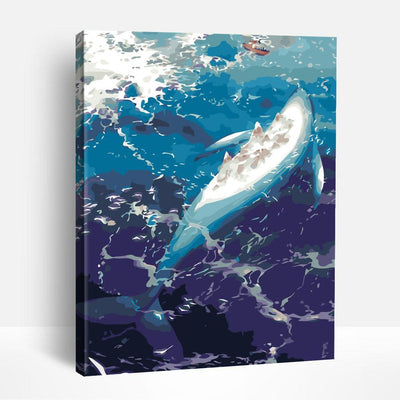 Ethereal Whale | Paint By Numbers