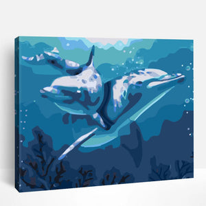 Whale and Baby | Paint By Numbers