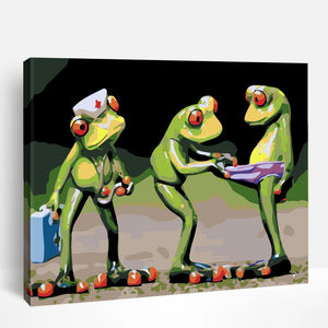 Frog Inspection | Paint By Numbers