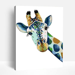 Curious Giraffe | Paint By Numbers