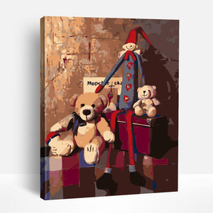 Cuddly Bears and Toys | Paint By Numbers