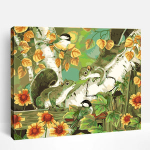Squirrels | Paint By Numbers