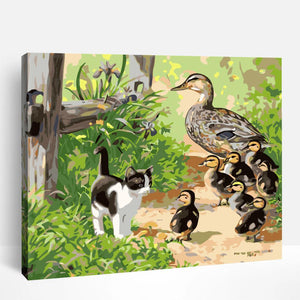 Duck Family | Paint By Numbers